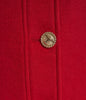 Image of Karl Lagerfeld Paris Wool Blend Stand Collar Button Front Coat - Red