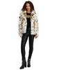 Image of Karl Lagerfeld Paris Snow Leopard Print Faux Fur Jacket - Leopard