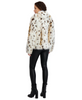 Image of Karl Lagerfeld Paris Snow Leopard Print Faux Fur Jacket - Leopard