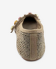 Image of Kenneth Cole Woven Knit Stone Embellished Mary Jane Flat - Natural