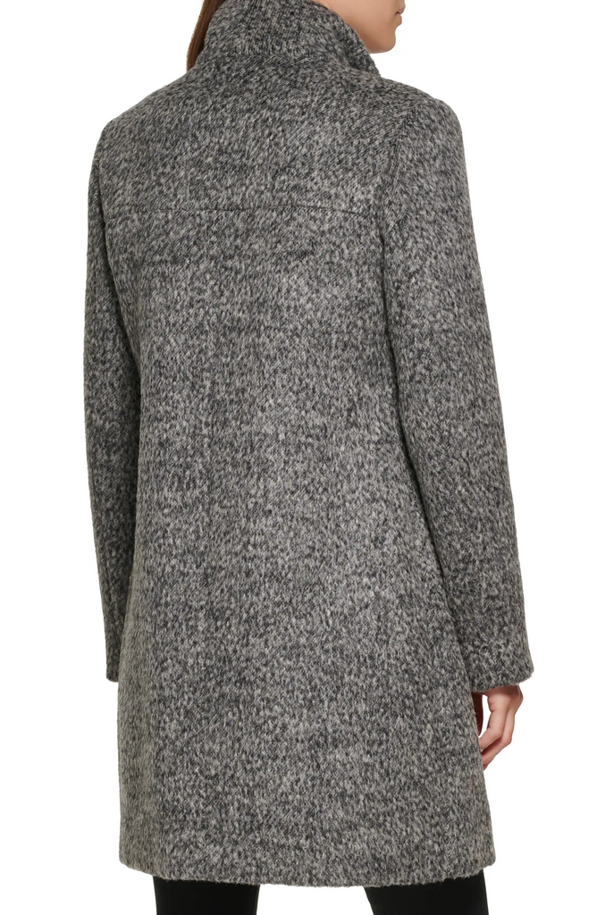 Kenneth cole funnel neck coat best sale