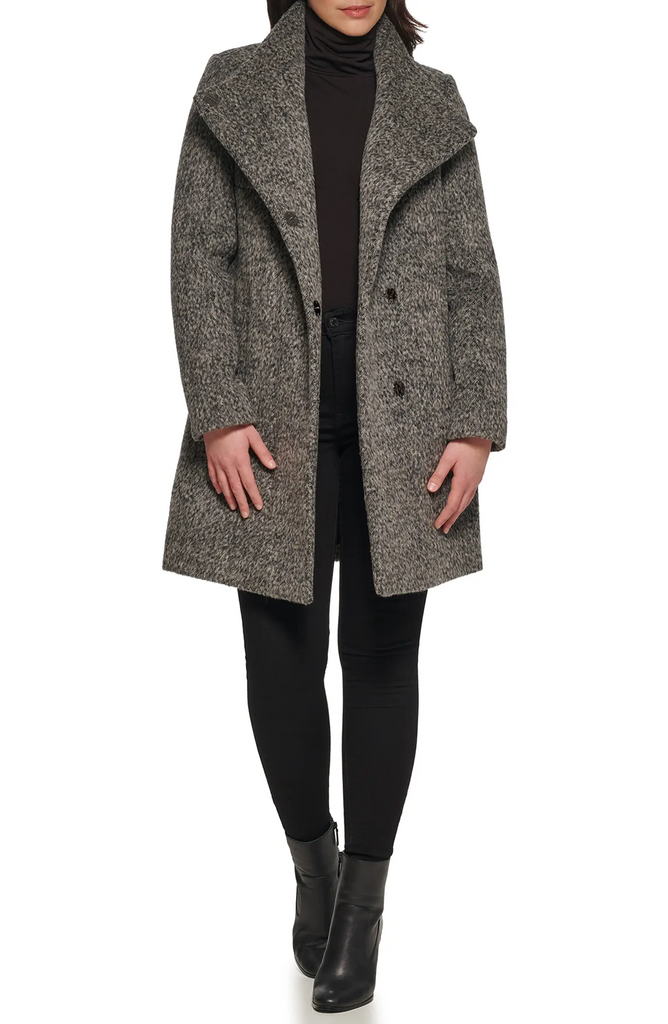 Kenneth cole reaction wool coat womens on sale