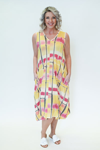 Kozan Duke Dress - Bali Print *Take 35% Off*