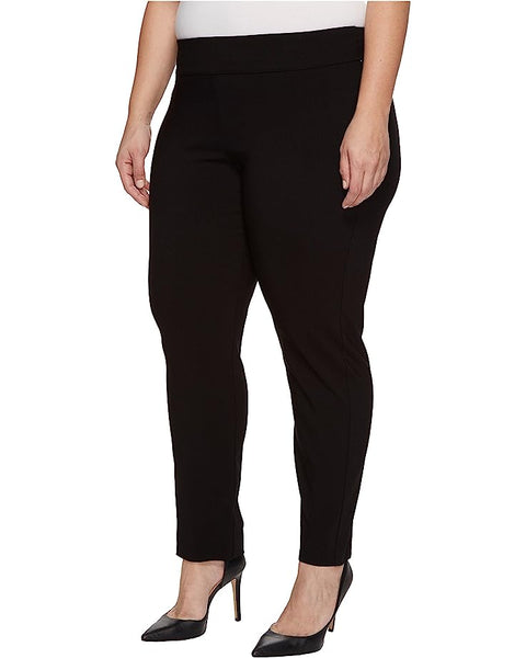 Krazy Larry Pull-On Ankle Pants - Black Pique – Melly