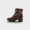 Image of L'Artiste Marty-Flow Lace-Up Ankle Boot - Brown Multi
