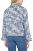Image of Liverpool Boxy Tweed Jacket - Blue Multi
