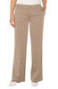 Image of Liverpool Kelsey Check Wide Leg Pants - Khaki Grid Check