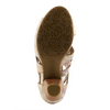 Image of L'Artiste by Spring Step Icon Laser Cut Peep Toe Metallic Leather Bootie - Lilac Multi