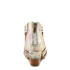 Image of L'Artiste by Spring Step Icon Laser Cut Peep Toe Metallic Leather Bootie - Lilac Multi