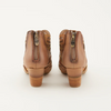 Image of L'Artiste by Spring Step Icon Laser Cut Peep Toe Bootie - Tan
