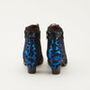 Image of L'Artiste by Spring Step Dessa Mixed Media Leopard Bootie - Navy/Multicolor