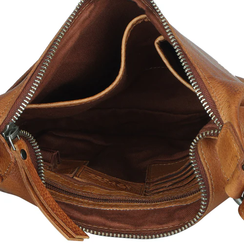 Latico Leathers Kerry Crossbody Bag - Black