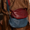 Image of Latico Leathers Crosby Sling Bag - Maroon