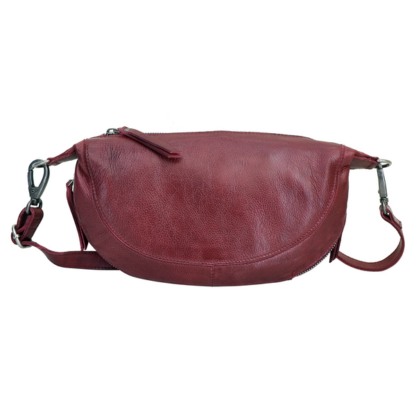 Latico Leathers Crosby Sling Bag - Maroon