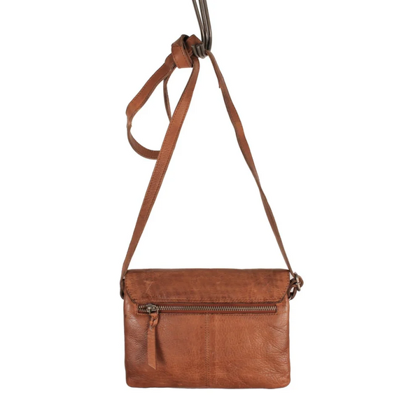Latico Leathers Harbor Leather Crossbody Bag - Cognac