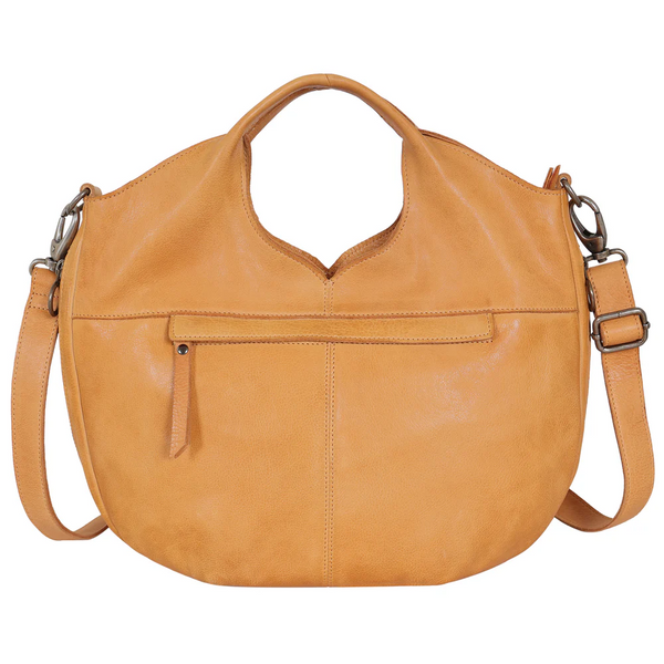 Latico Leathers Darby Leather Crossbody Bag - Camel