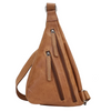 Image of Latico Leathers Hippie Leather Sling Bag - Cognac