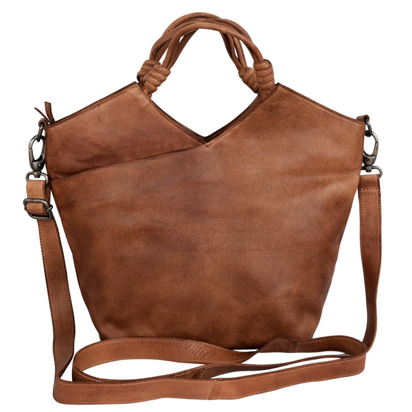 Latico Leathers Nash Leather Crossbody Bag - Cognac