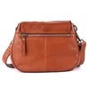 Image of Latico Leathers Ridge Stain-Washed Leather Crossbody Bag - Cognac