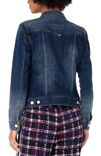 Liverpool Classic Jean Jacket - Glen Rock Blue