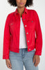 Image of Liverpool Classic Jean Jacket - Cherry Rose Red