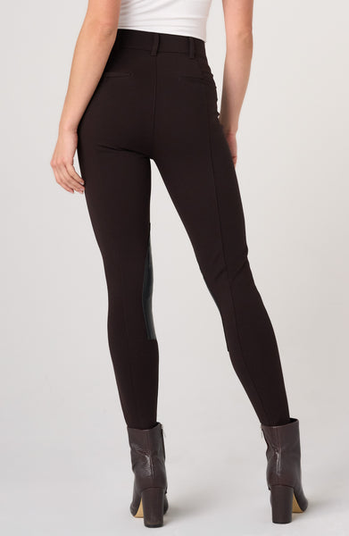 Liverpool Hi Rise Equestrian-Inspired Skinny Fit Legging - Brown Truffle