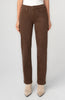 Image of Liverpool Kennedy Comfort Waist Straight Leg Jean - Carob Brown