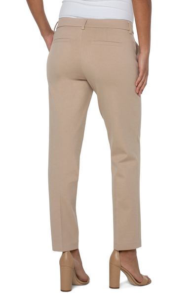 Liverpool Kelsey Super Stretch Ponte Trouser - Biscuit Tan