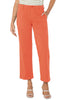 Image of Liverpool Cargo Wide Leg Crop - Papaya