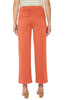 Image of Liverpool Cargo Wide Leg Crop - Papaya