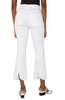 Image of Liverpool Tulip Hem Gia Glider Crop Flare - Bright White