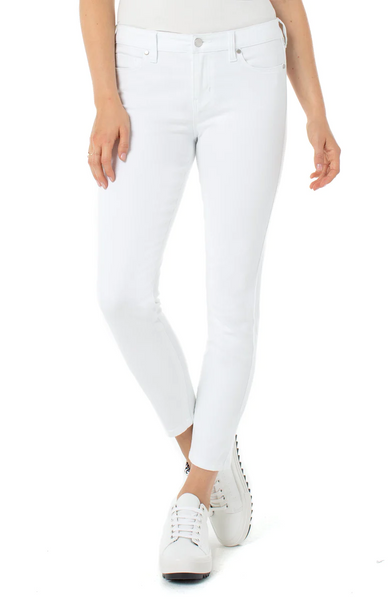 Liverpool Abby Ankle Skinny Jean - Bright White