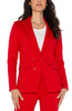 Image of Liverpool Faux Double Breasted Jacket - Tango Red