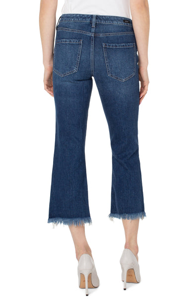 Liverpool Hannah Crop Flare Jean - Oceana *Take an EXTRA 1/2 Off*