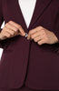 Image of Liverpool Fitted Blazer - Dark Plum