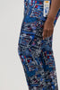 Image of Lulu-B Constitution Print Pull On Capri Pant - Navy/Multicolor