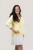 Image of Lulu-B V-Neck 3/4 Sleeve Top - Clear Sunshine