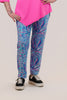 Image of Lulu-B Pineapple Print Pull On Capri Pant - Multicolor