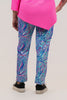 Image of Lulu-B Pineapple Print Pull On Capri Pant - Multicolor