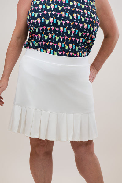 Lulu-B Flounce Skort - White