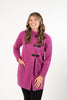 Image of Marble Buckle Detail Cardigan - Pink