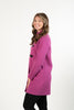 Image of Marble Buckle Detail Cardigan - Pink