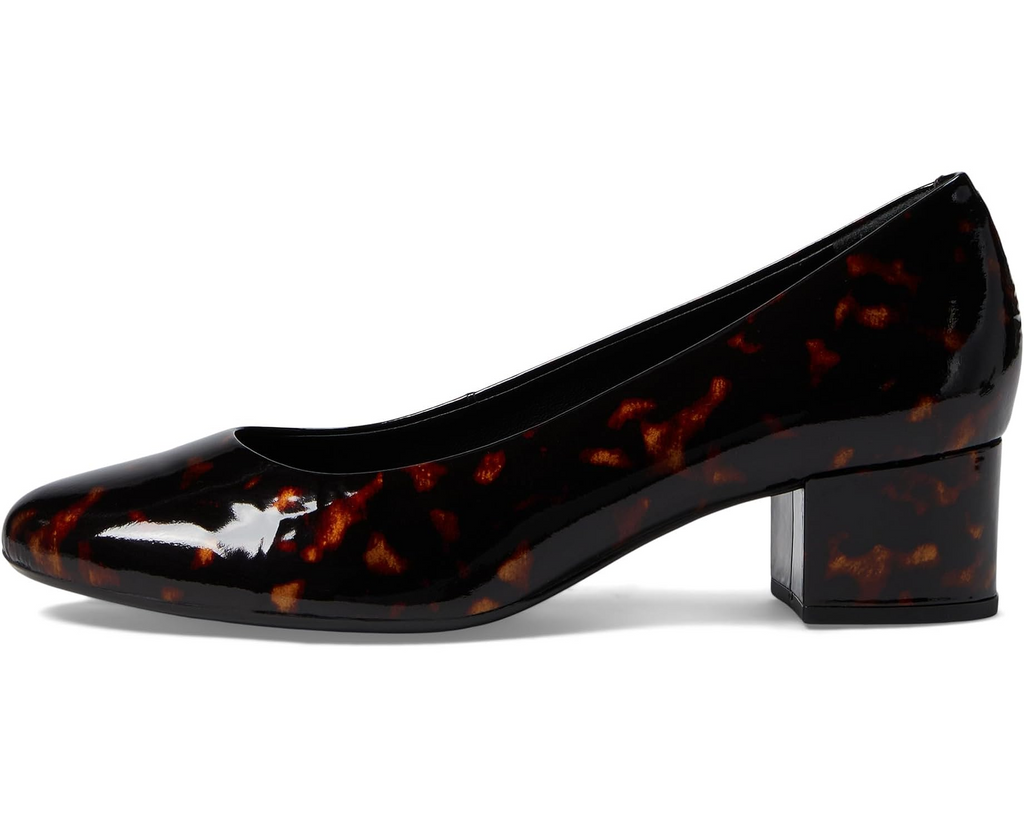 Tortoise sales block heel