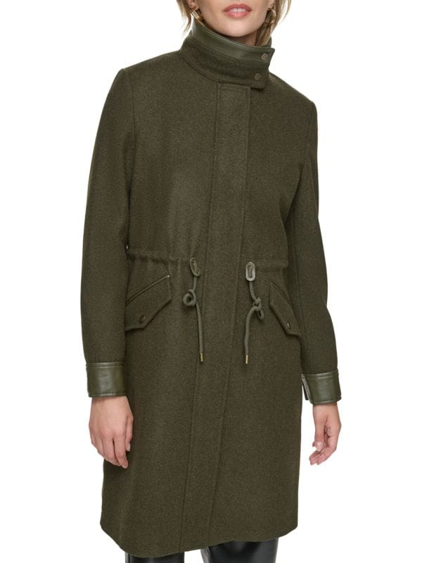 Andrew marc 2025 trench coat