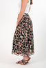 Image of Maude Vivante Ellie Pleated Pull On Skirt - Geo Circles