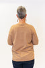 Image of Metric Knits Crew Neck Drop Shoulder Sweater - Camel