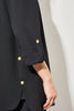 Image of Ming Wang Zip Front Crepe Jacket - Black