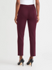 Image of Misook Pull On Knit Pant - Sangria