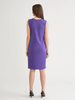 Image of Misook Scoop Neck Knit Sheath Dress - Concord Purple