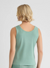 Image of Misook Scoop Neck Knit Tank - Mystic Green